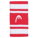 Head Striped Wristband 5'' Red / White - 2 szt.